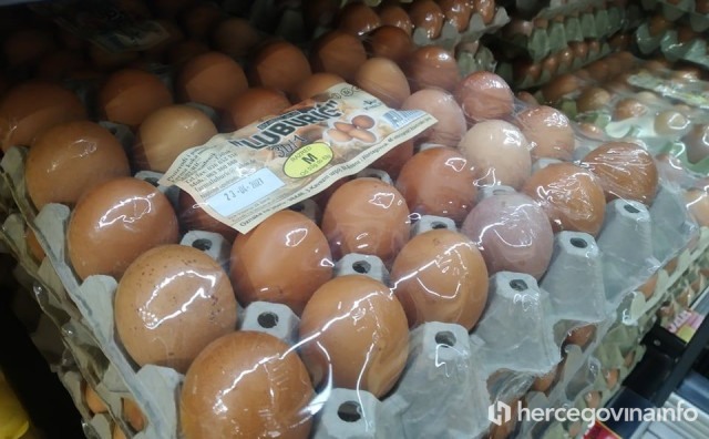 SLIJEDI POSKUPLJENJE Građani BiH više neće jesti najjeftinija jaja u regiji