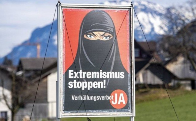 LICE SE MORA VIDJETI Švicarci zabranili nošenje burki na javnim mjestima