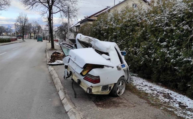 Prometna nesreća Mercedes Bugojno