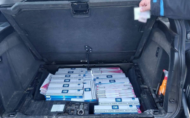 Zaplijenjene cigarete Ortiješ