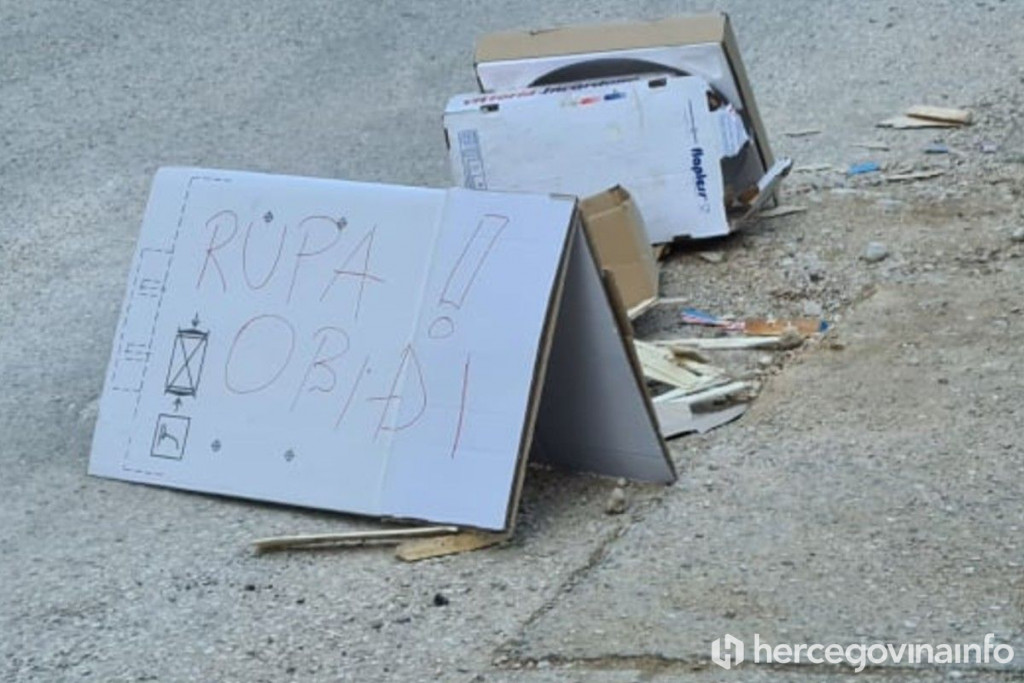 MOSTAR Zbog nedovršenih radova, rupa na cesti "aktivna" već pola godine