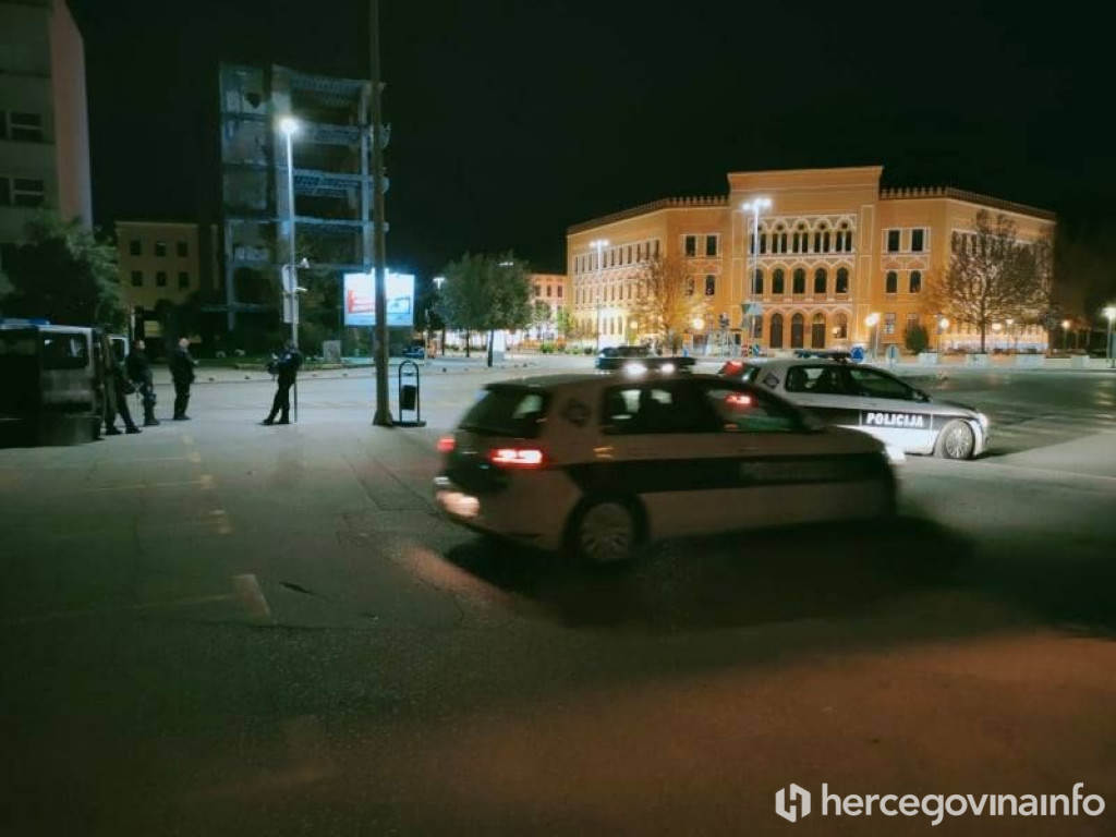 ZBOG NEMILOG DOGAĐAJA Pojačana policijska kontrola večeras u Mostaru