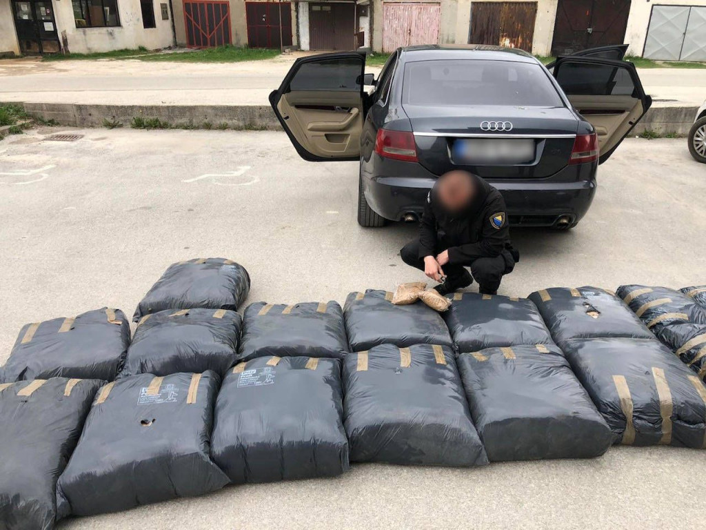 U BiH je najviše zaplijenjeno duhana i cigareta, a na području Mostara najviše se dilao tekstil