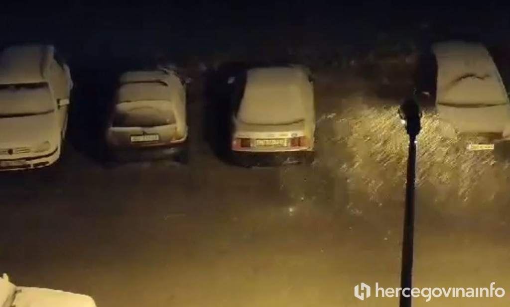 Snijeg stigao i u Hercegovinu