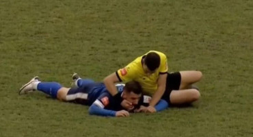 BRZA REAKCIJA Sudac Antoni Bandić spašavao nogometaša Tuzla Cityja