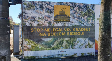 Nelegalna gradnja bijeli brijeg urbicid