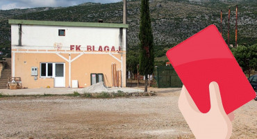 PREKID U ŽUPANIJSKOJ LIGI Nogometaši Blagaja napali suca iz Čitluka