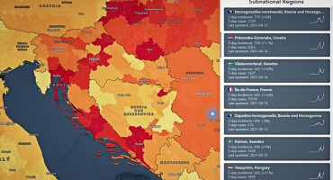 NESLAVNA STATISTIKA HNŽ prva u Europi po broju zaraženih od koronavirusa
