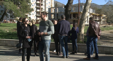 Trebinje prosvjedi stanara Luča