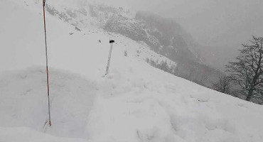 Na Visočici palo dva metra snijega