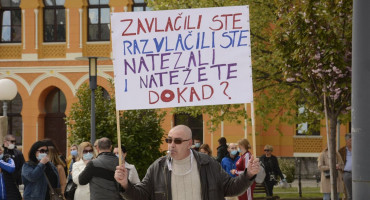 VUKOVIĆ Ima nade da će se udovoljiti zdravstvenim radnicima, ali prosvjedujemo dok se ne potpiše