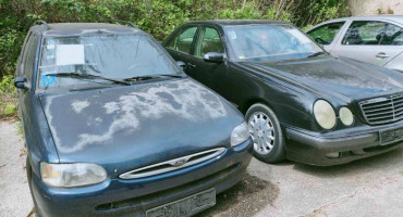 Napušteni automobili u Mostaru