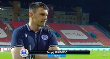 SERGEJ JAKIROVIĆ "Nemam komentara, mogu samo biti kažnjen"