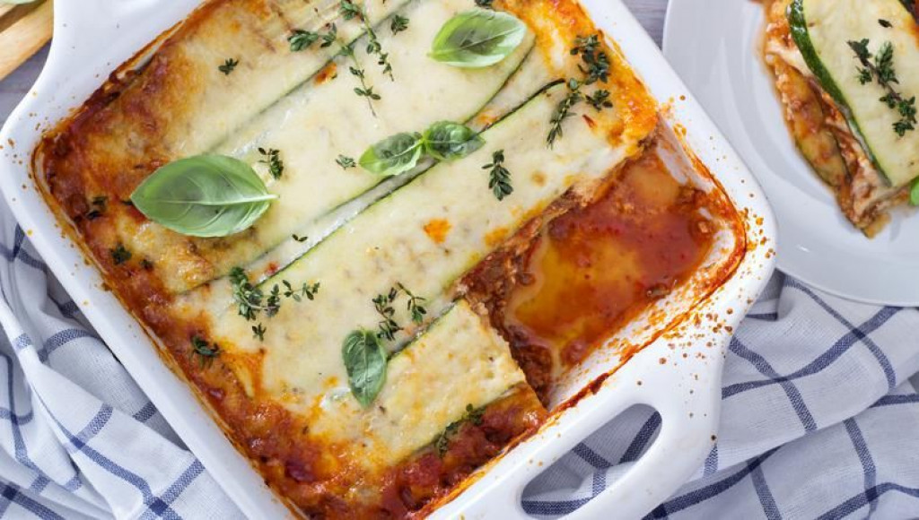 RECEPT Lazanje s tikvicama