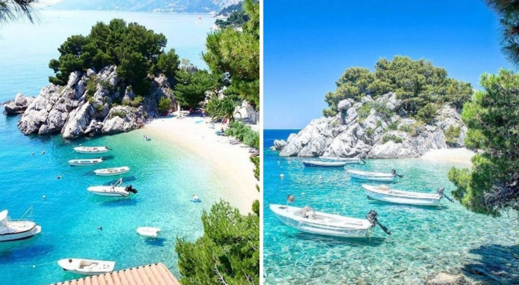 Ova plaža je među najljepšim na svijetu, a tako nam je blizu