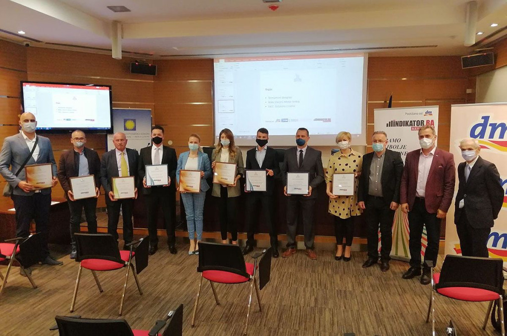 POSLOVNI POTEZI Vrijedna priznanja uručena i za hercegovačke biznise