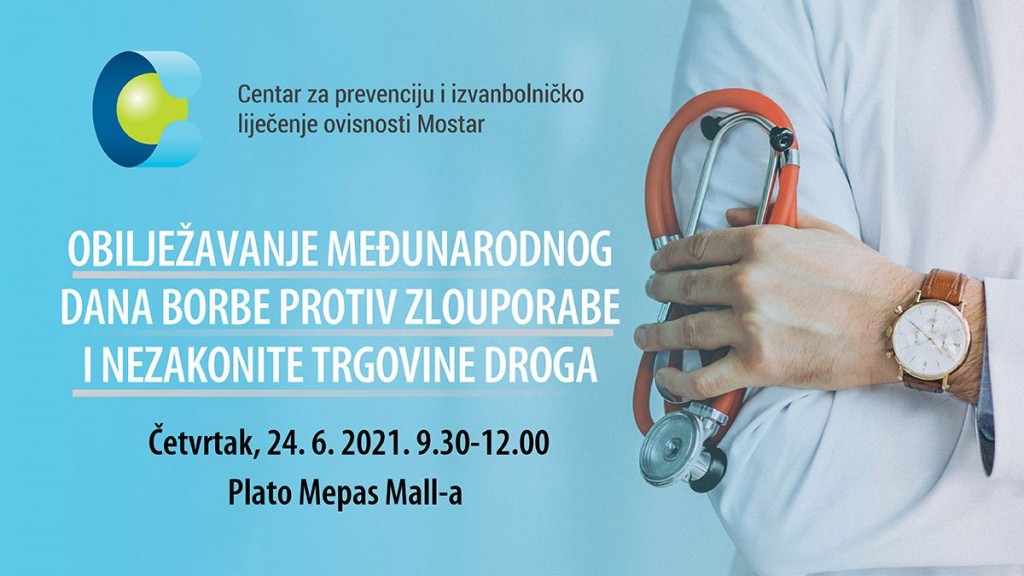Mjesečno se Centru za liječenje ovisnosti u Mostaru javi 120 osoba