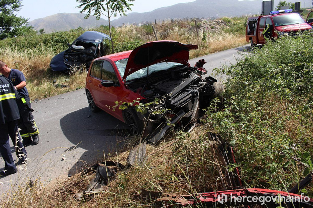Nakon sudara u Raštanima, dvije osobe sa teškim ozljedama zadržane u SKB Mostar