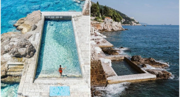 ljeto, bazen, Dubrovnik, Hotel Excelsior, plaža