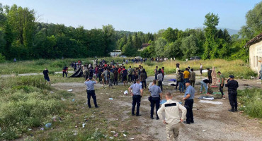 Bihać migranti lipanj