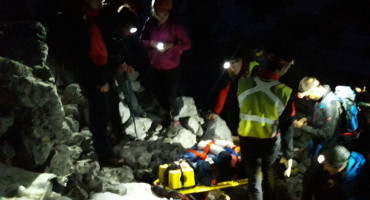 TEŠKE OZLJEDE Crnogorci spasili planinara iz BiH