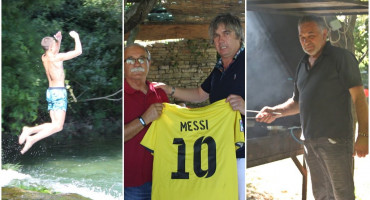 PRIČA S BOŽJAKA "Profesor koji pliva svaki dan, restoran koji nosi ime po Zvoni Bobanu i dres kojeg je nosio Messi"