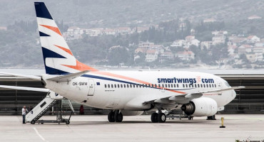 Smartwings avion Split