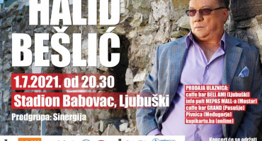 Veliko zanimanje za koncert Halida Bešlića u Ljubuškom