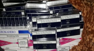 Zapljena cigareta kod Gacka