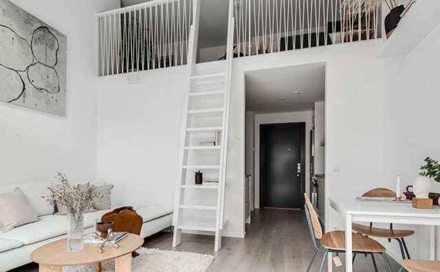 Dvoetažni stan od 30 m2 je prava inspiracija za uređenje doma