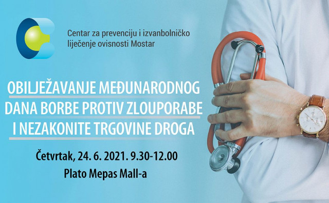Mjesečno se Centru za liječenje ovisnosti u Mostaru javi 120 osoba