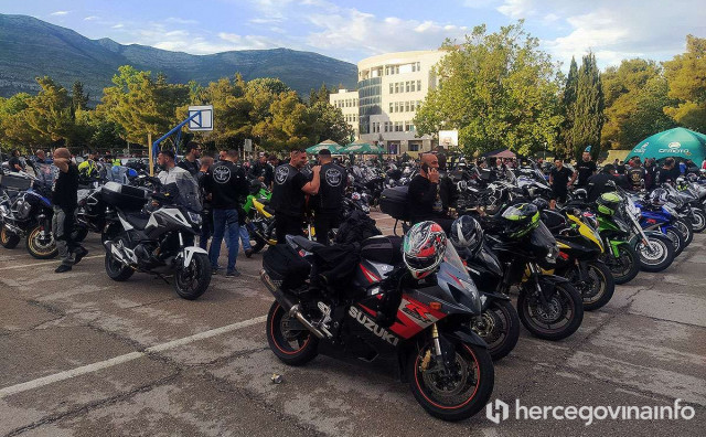Motoristi iz cijele Europe okupili se u Trebinju, dva vrhunska koncerta za posjetitelje
