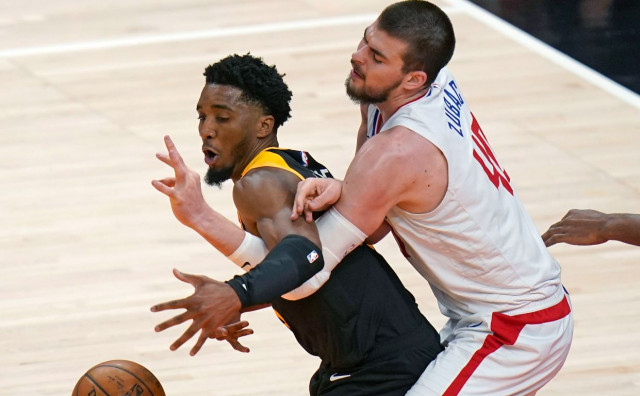 Bojan Bogdanović, Ivica Zubac, utah jazz, Los Angeles Clippers, Ivica Zubac, Bojan Bogdanović