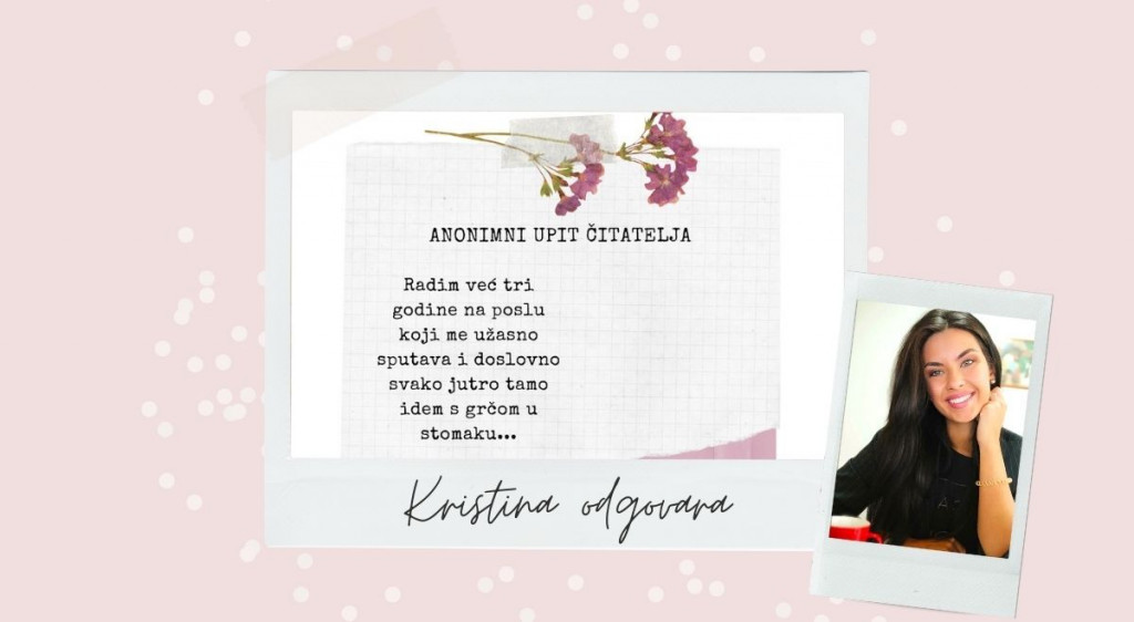 ČITATELJ PITA, PSIHOLOGINJA ODGOVARA Ostati na poslu koji sputava ili ne?