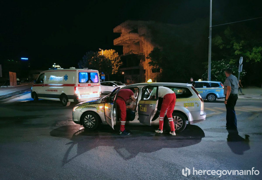 MOSTAR Sudar u kružnom toku, ozlijeđena jedna osoba