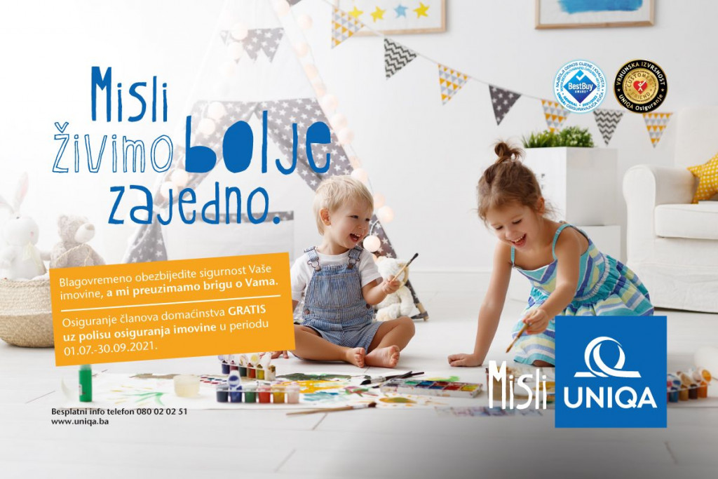 Gratis osiguranje od nezgode za sve članove domaćinstva