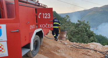 Požar na području Širokog Brijega, Posušja i Gruda