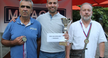 TAVLA Dražen Vučina osvojio srebro u Novom Sadu