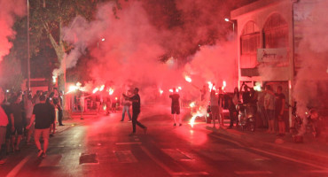 Navijači Hajduka 'zapalili' Čitluk
