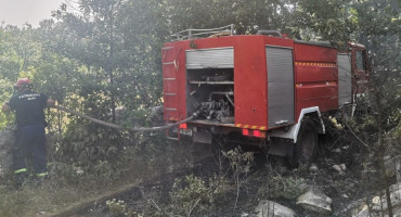 Požar na području Širokog Brijega, Posušja i Gruda