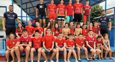 Plivači Veleža u Trebinju