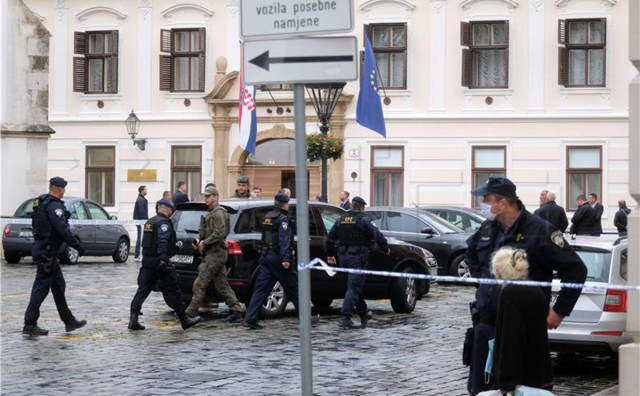 Pucnjava Zagreb Vlada RH listopad 2020
