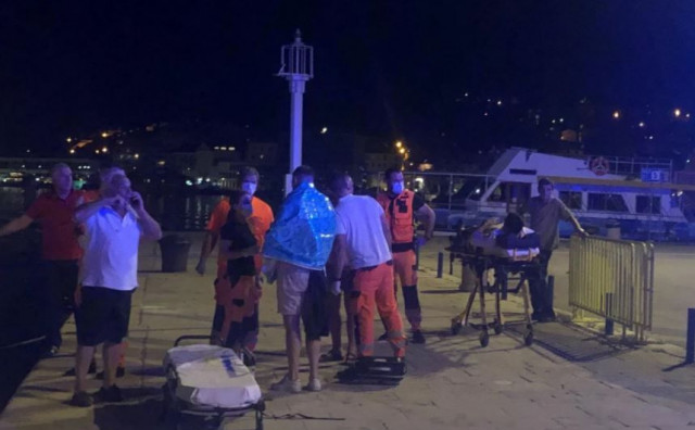 sudar plovila kod Splita