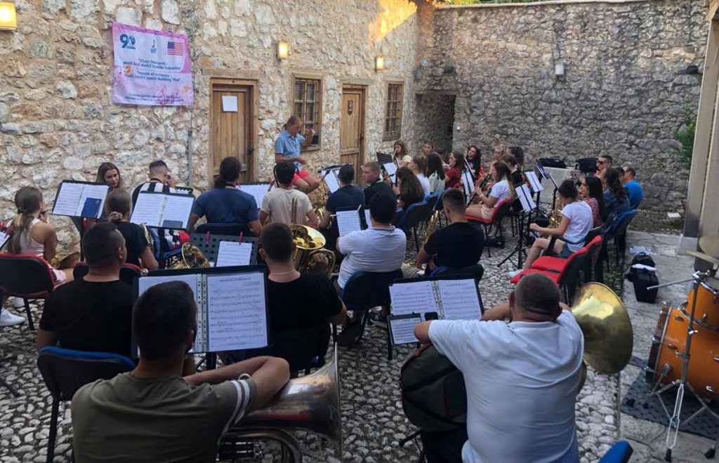 KAMP Mladi iz cijele BiH u Stocu se spremaju za koncert