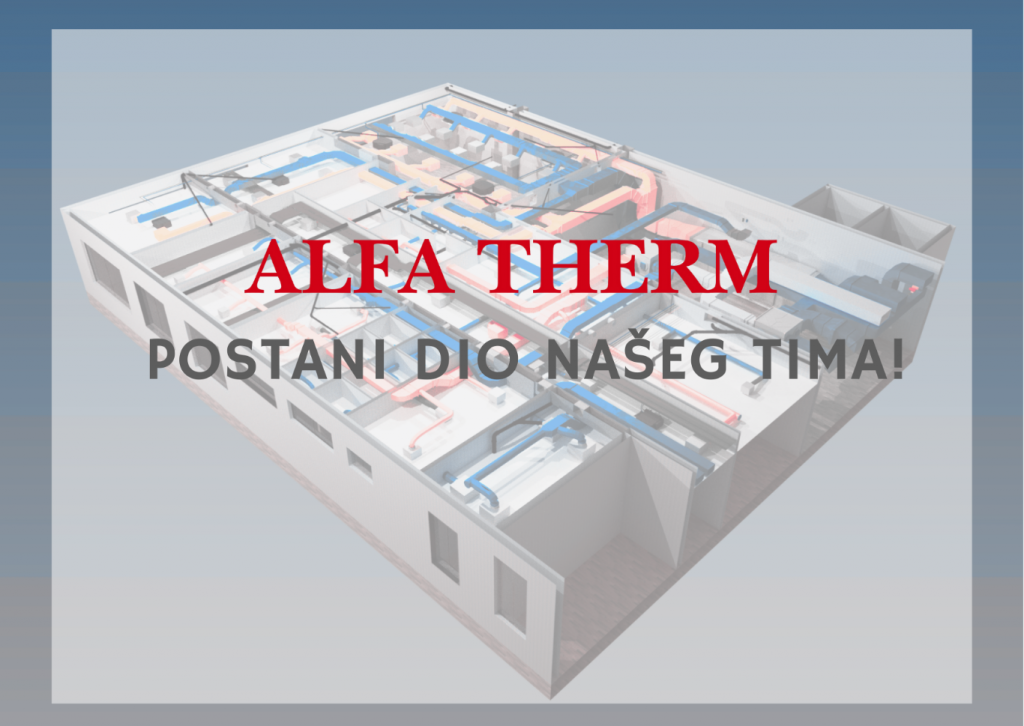 ALFA THERM zapošljava više djelatnika!