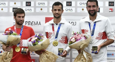 Čilić, Pavić i Mektić s medaljama stigli u Hrvatsku