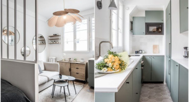 stan, uređujem, kvadrat, Pariz, prostor