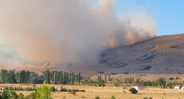 OPĆINA TOMISLAVGRAD Veliki požar prijeti šumama, ugrožene kuće tri naselja