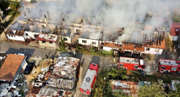 Požar kuće Buča potok Sarajevo