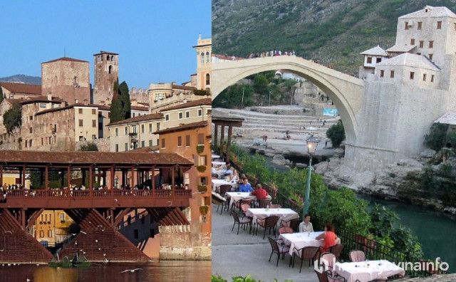 MOSTAR IMA BLIZANCA U ITALIJI – Isto ga znaju po Starom mostu, tri godine mlađem od našeg